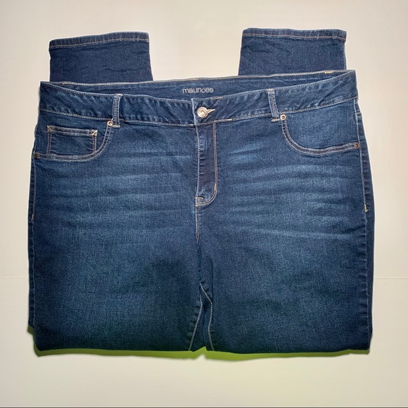 Maurices Denim - Maurices jeans curvy skinny plus size 24 high rise